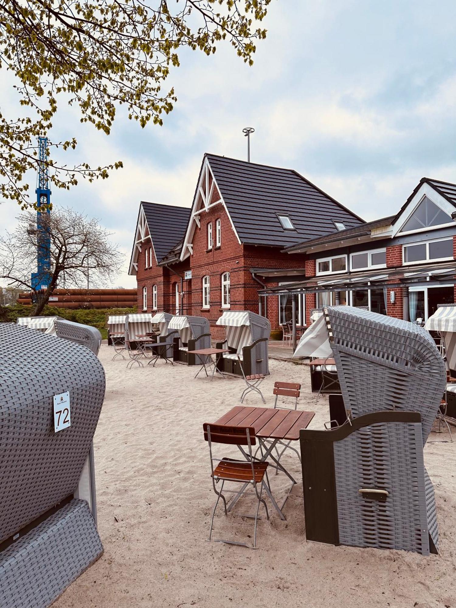 Kanal-Haus "Das Gaestehaus Direkt Am Nok" Osterronfeld Exterior photo